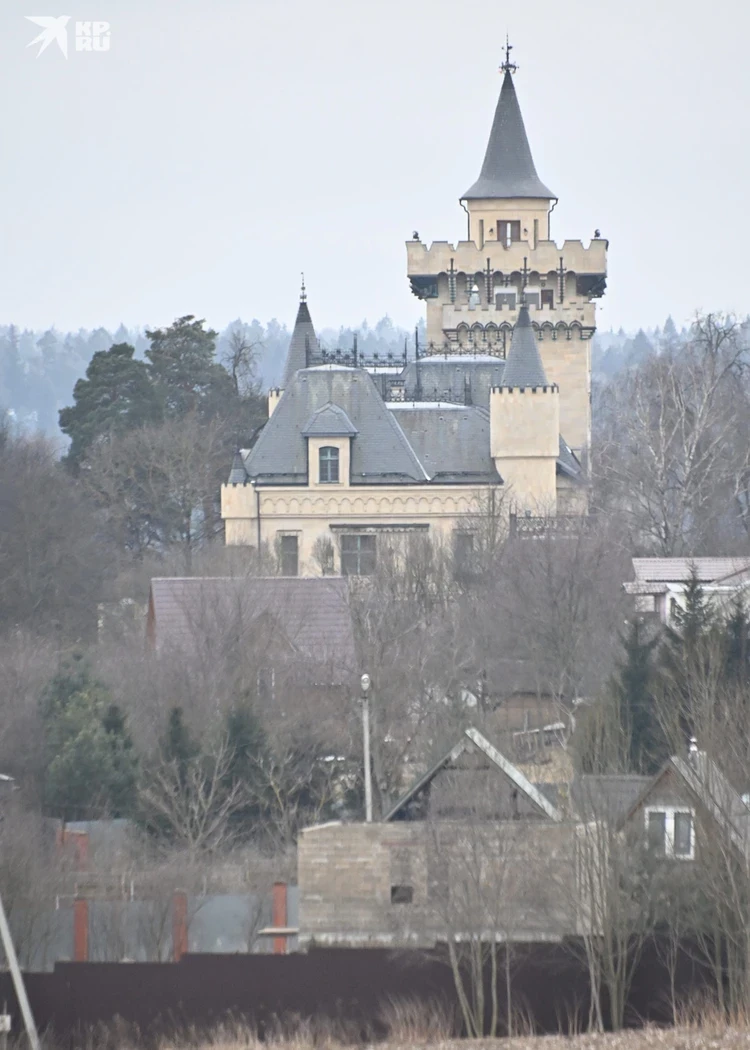 Замок Пугачевой упал в цене из-за плесени: Забор порос мхом, крыша дома частично облупилась