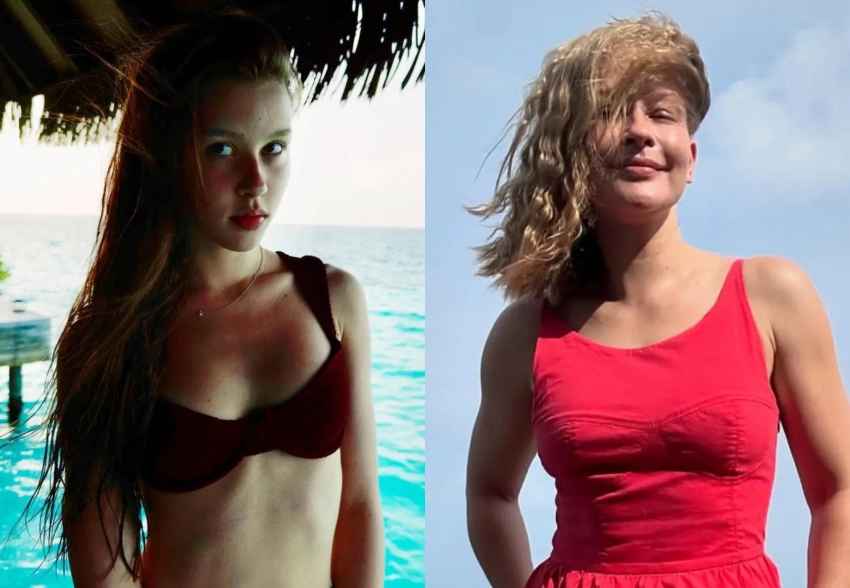 Анна и Юлия Пересильд отдыхают на Мальдивах