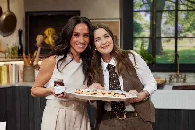 Меган Маркл впервые за долгое время появилась на телешоу. Она дала интервью Дрю Бэрримор