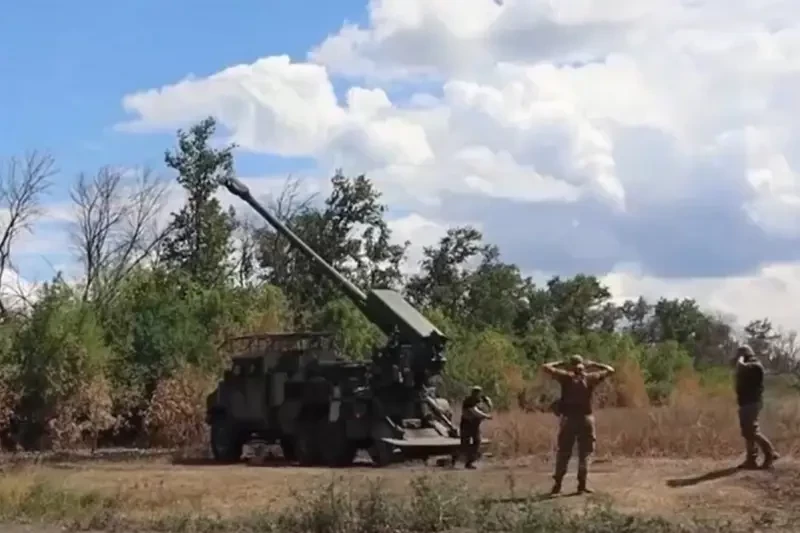 В Сумской области российский FPV-дрон поразил украинскую самоходную гаубицу «Богдана» калибра 155 мм