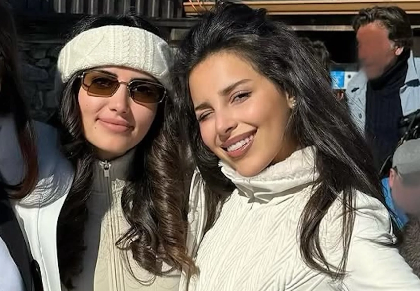 Дочери олигархов Мария Чигиринская и сёстры Манасир отдыхают в Куршевеле