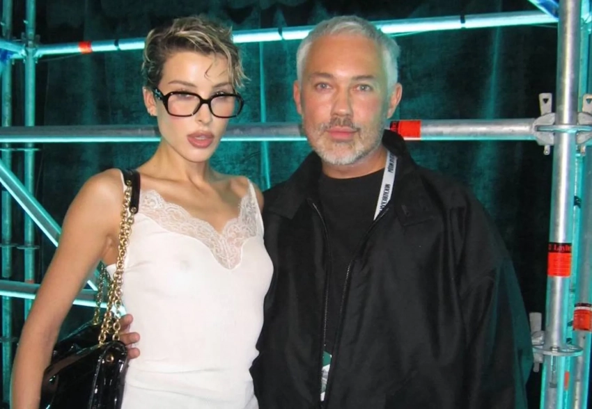 Эвелина Хромченко, Ольга Карпуть, Нюша посетили показ Александра Рогова