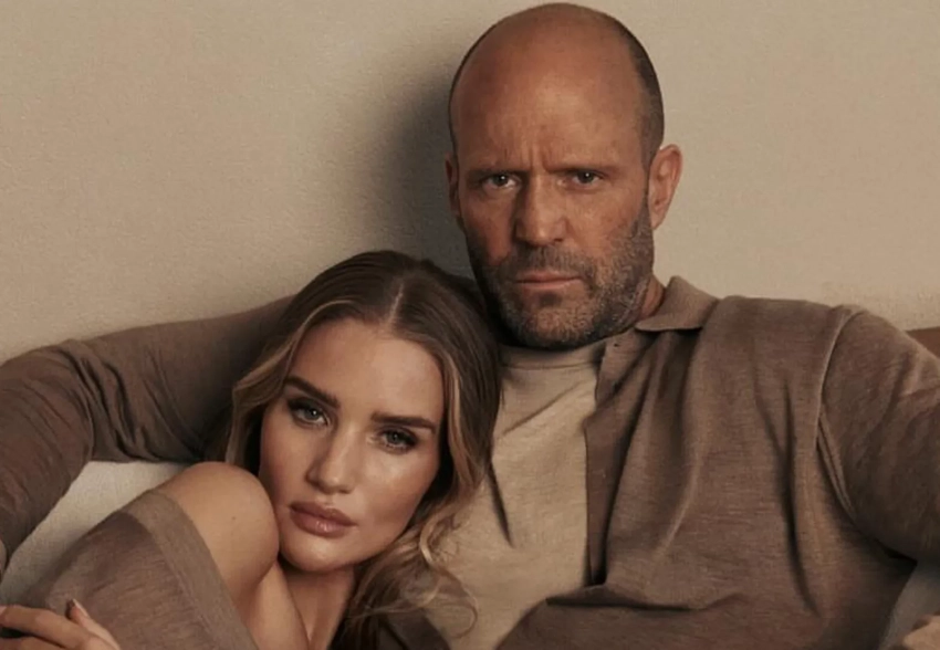 Рози Хантингтон-Уайтли и Джейсон Стэтхем впервые снялись в рекламной кампании