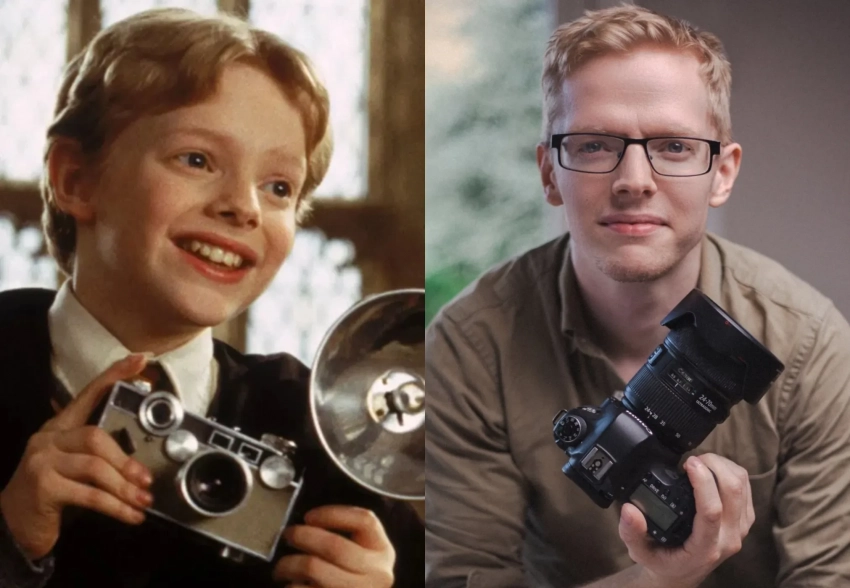 Хью Митчелл, который сыграл мальчика-папарацци в фильмах о Гарри Поттере, сейчас работает фотографом