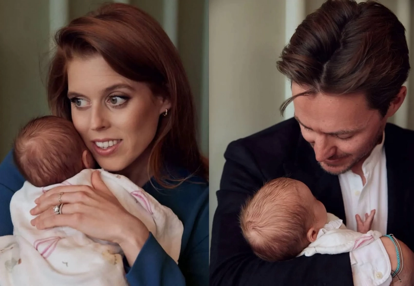 Принцесса Беатрис снялась для Vogue с мужем и дочерью и рассказала о сложной беременности