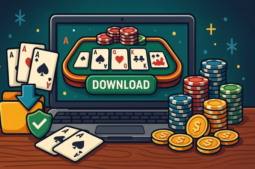 Покерный рум Pokerdom: как скачать клиент для игры?