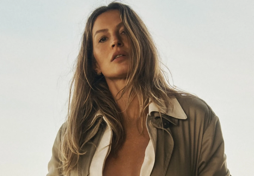 Жизель Бундхен, которая недавно стала мамой в третий раз, снялась в новом кампейне Marc O'Polo