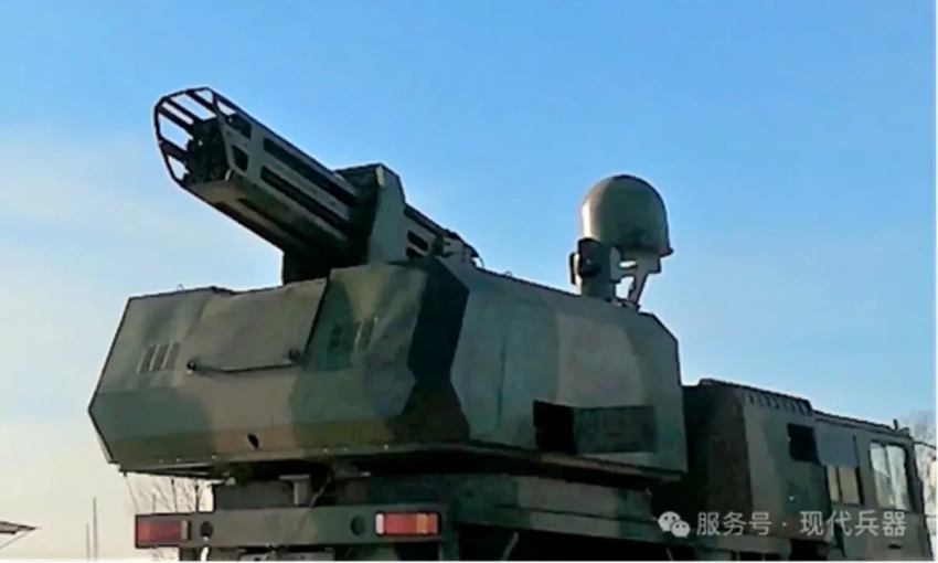 Китай разработал ЗСУ с 16-ствольным орудием