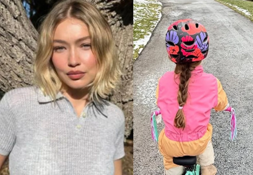 Джиджи Хадид показала редкие с кадры с дочерью