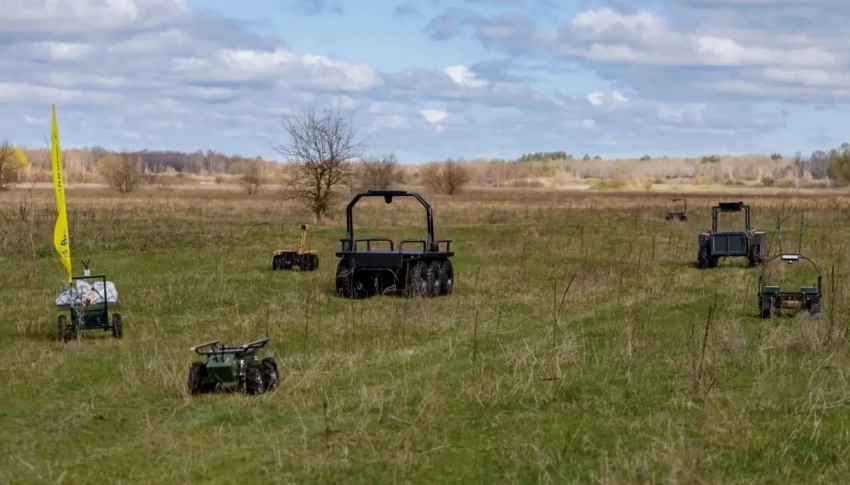 На Украине заявили о проведении испытания 70 различных наземных роботизированных комплексов