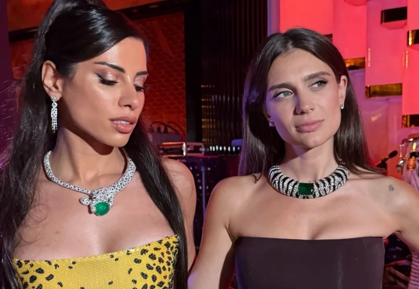 Бриллианты, "золотое" платье и Алексей Чумаков на сцене. Дочь миллиардера Самвела Карапетяна отметила 35-летие в Дубае