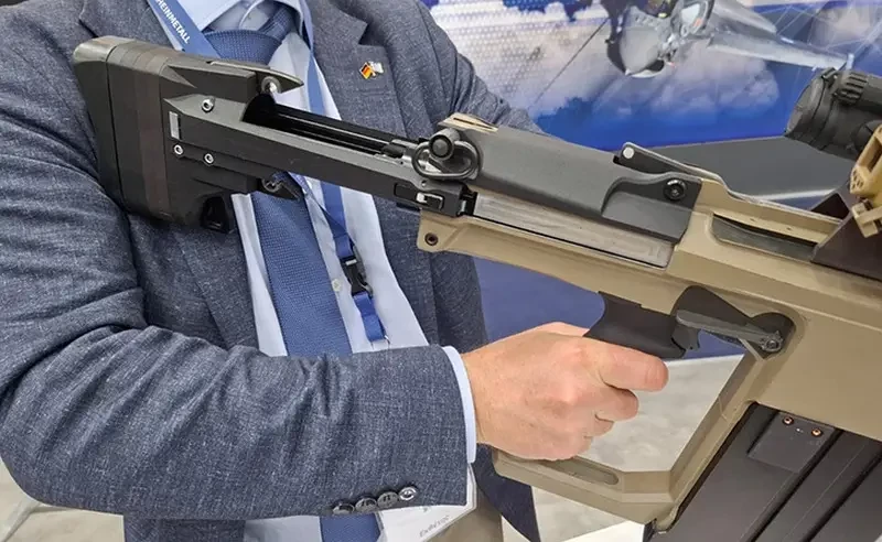 «Применяется как штурмовая винтовка»: Rheinmetall представил новую модификацию ручного гранатомёта SSW40