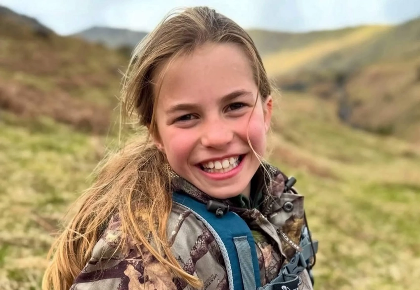 Вышел новый портрет принцессы Шарлотты по случаю её 10-летия