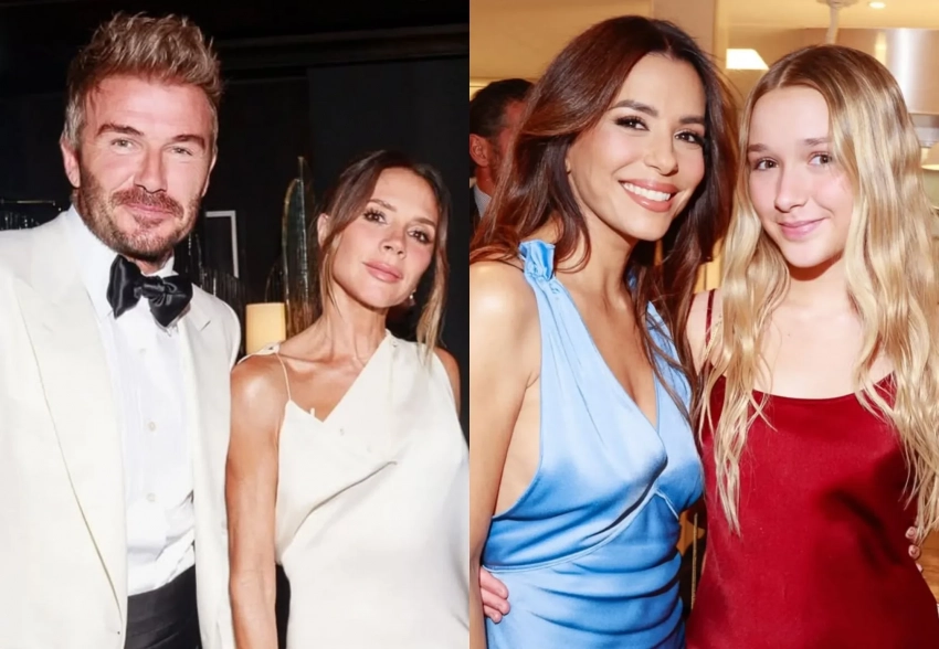 Виктория Бекхэм показала, как прошла последняя вечеринка в честь 50-летия Дэвида Бекхэма, которую снова пропустили Бруклин и Никола Пельтц