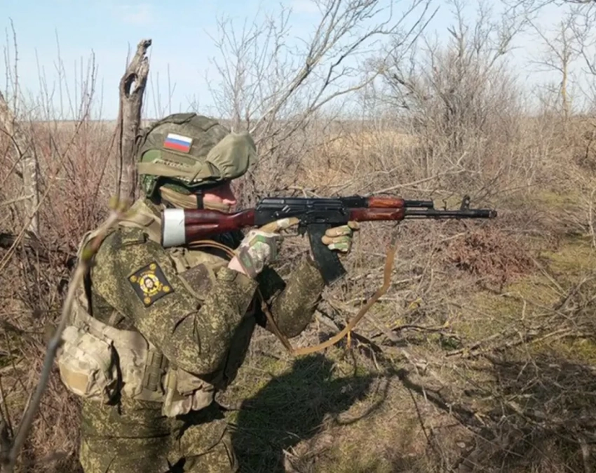Российские военные вошли в населённый пункт Романовка в ДНР