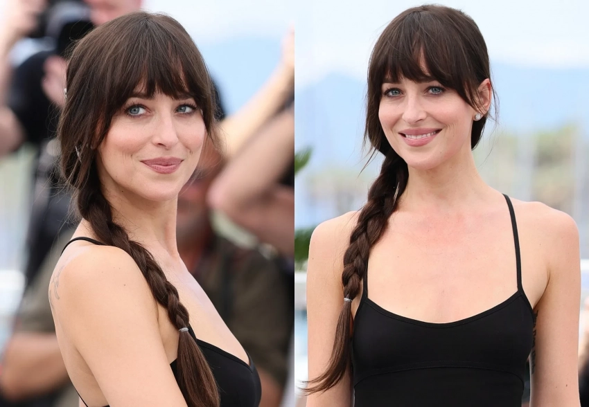 Канны-2025: Дакота Джонсон вышла в свет в облегающем платье