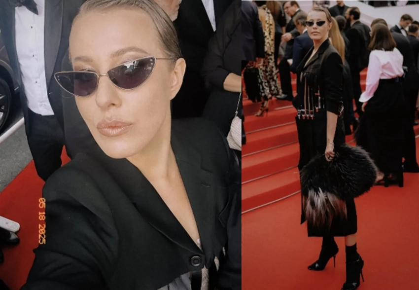 Ксения Собчак показала новый образ с красной дорожки Канн