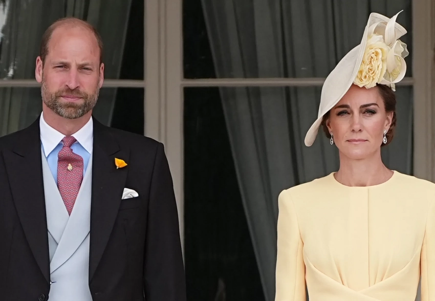 Кейт Миддлтон и принц Уильям посетили садовую вечеринку в Букингемском дворце