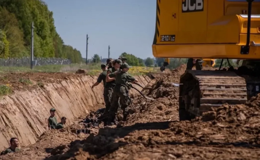 Армия Польши обустраивает на границе с Россией оборонительные линии в рамках реализации программы «Восточный Щит»