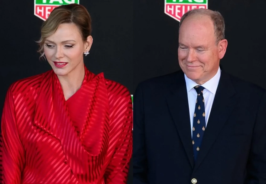 Князь Альбер и княгиня Шарлен с сыном, Бернар Арно с детьми посетили Гран-при "Формулы-1" в Монако