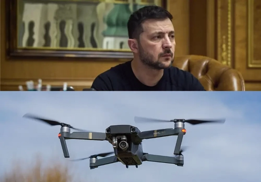 Зеленский: Китай прекратил продажу Украине своих дронов Mavic, но продолжил поставки в Россию