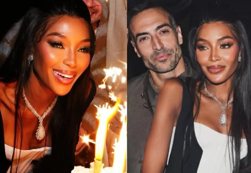 Наоми Кэмпбелл отметила 55-летие с друзьями и предполагаемым бойфрендом