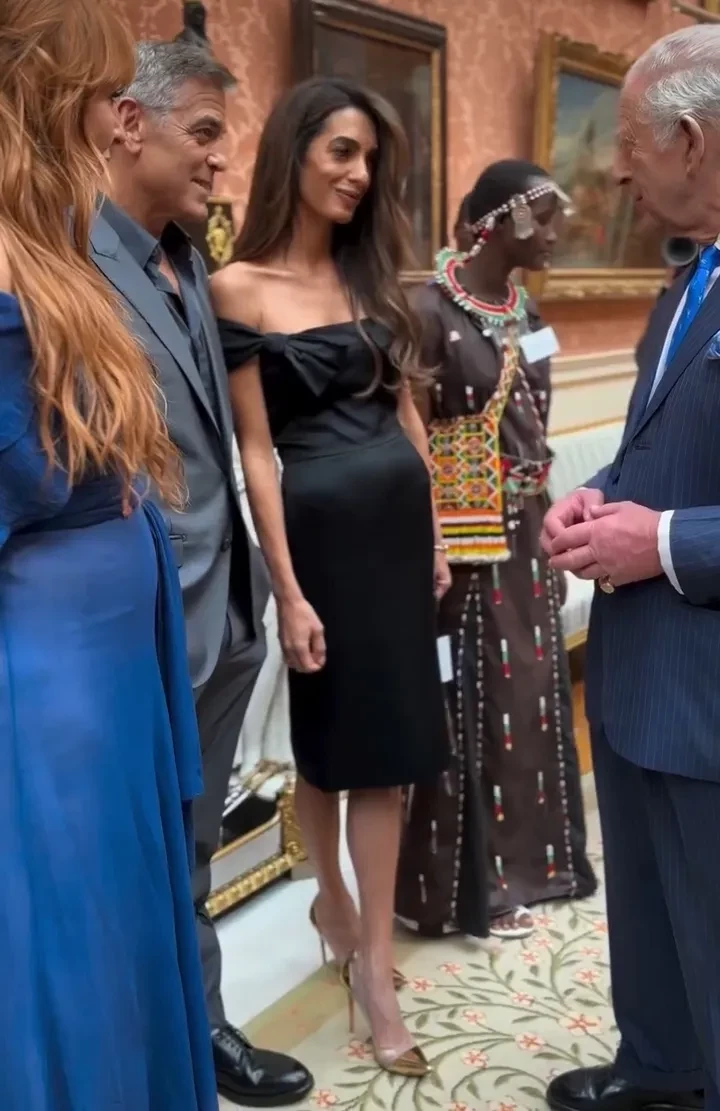 Джордж и Амаль Клуни посетили приём Карла III по случаю вручения наград King’s Trust Awards