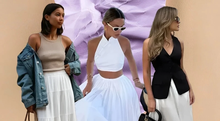 Универсальный элемент гардероба: 5 сочетаний с белой юбкой, которые хочется повторить