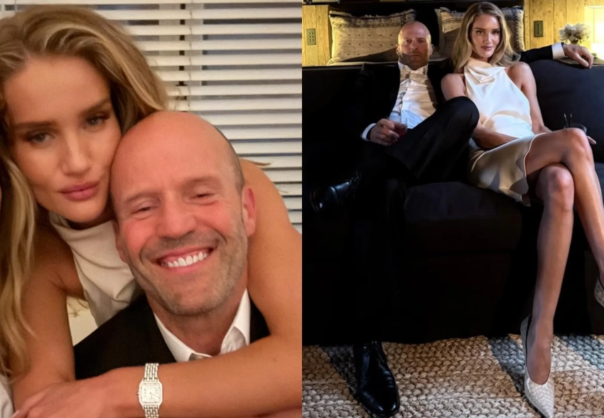 Рози Хантингтон-Уайтли опубликовала новые фото с Джейсоном Стэтхемом