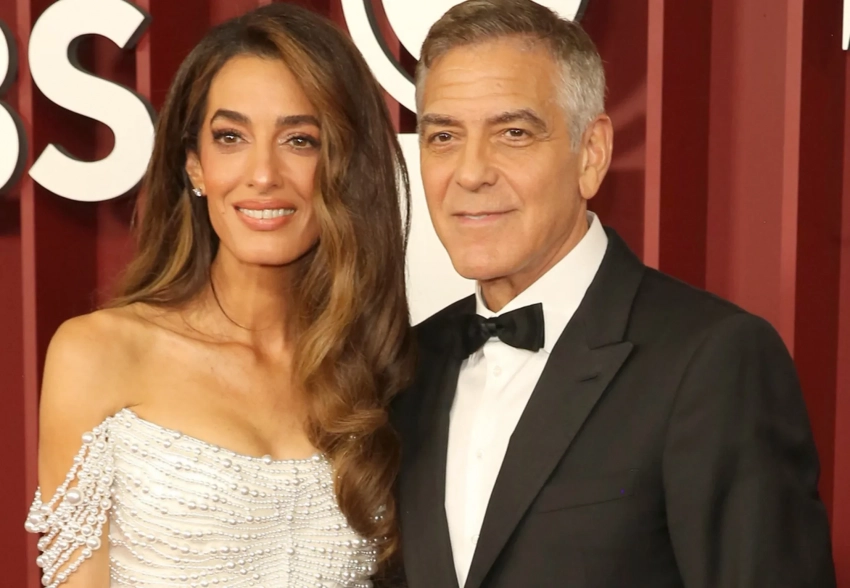 Джорд и Амаль Клуни посетили премию "Тони"