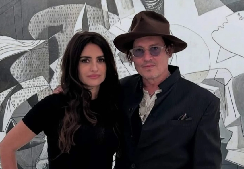 Джонни Депп и Пенелопа Крус проводят вместе время в Мадриде