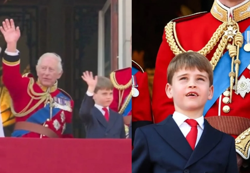 "Готов к своей короне". Видео с игривым принцем Луи снова завирусилось в соцсетях