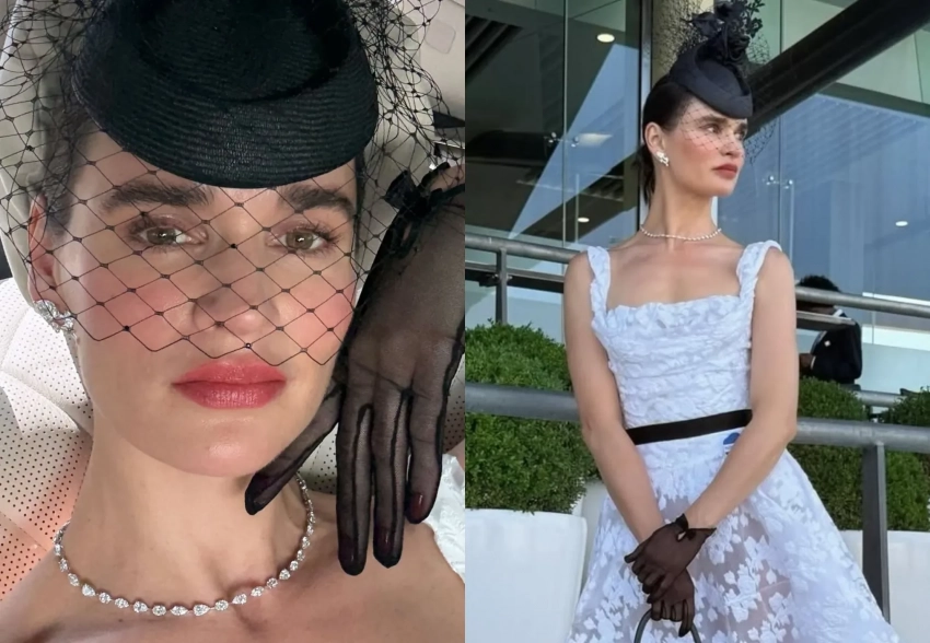 Бывшая жена водочного магната Юрия Шефлера Татьяна Ковылина посетила скачки Royal Ascot