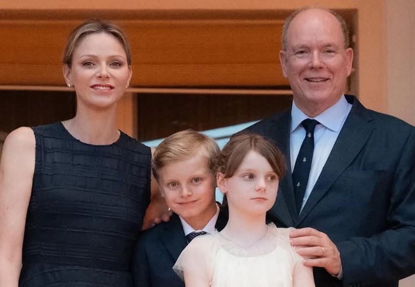 Княгиня Шарлен и князь Альбер с детьми посетили праздник Святого Иоанна