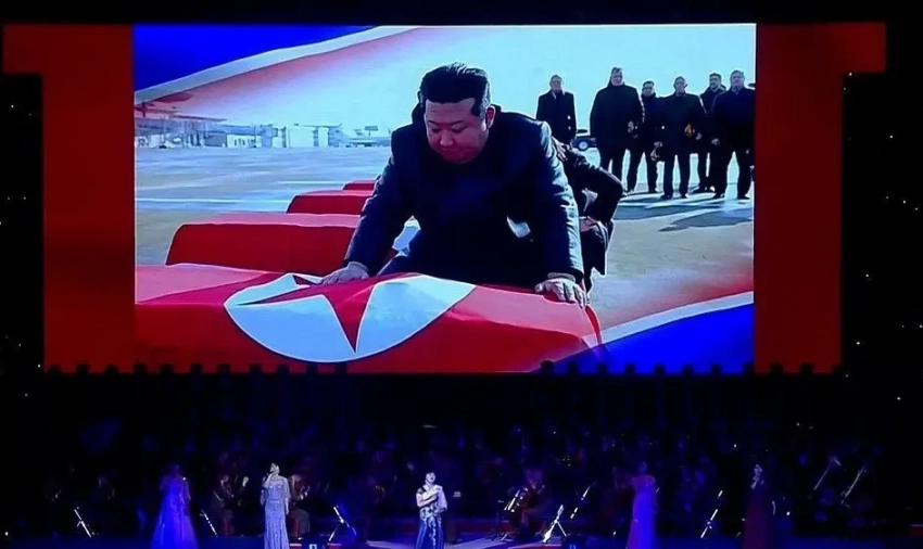 Ким Чен Ын не смог сдержать слёз на мероприятиях в память о северокорейских бойцах, павших в Курской области