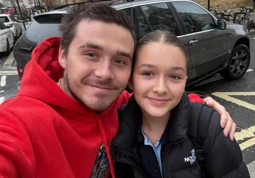 "Харпер тяжело переживает это". Бруклин Бекхэм пропустит день рождения сестры на фоне конфликта с родителями