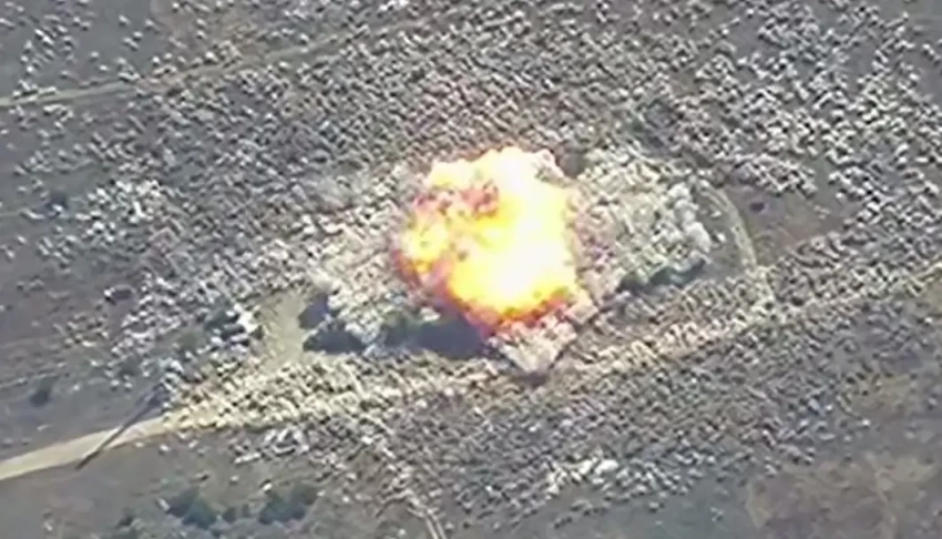 Движения после удара на объекте не выявлено: появилось видео прилёта ракеты ОТРК «Искандер» по ПВД ВСУ в Николаевской области