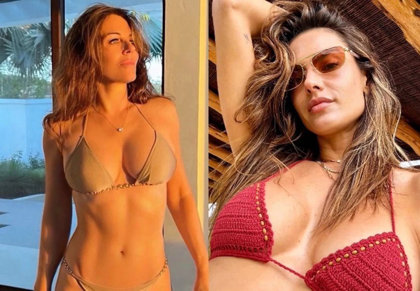 Медовый месяц на Мальдивах, Ибица, Миконос и горное озеро: как проводят лето Ким Кардашьян, Алессандра Амбросио, Дина Аверина и Елизавета Базыкина