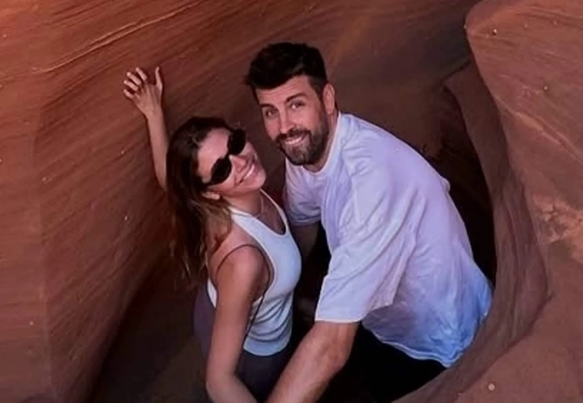 Жерар Пике опроверг слухи о расставании с молодой моделью, с которой он изменял Шакире. Пара отдыхает в Аризоне