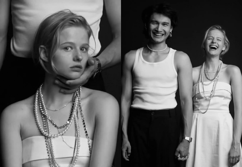 Саша Бортич опубликовала новые фото со своим бойфрендом Давидом Сократяном