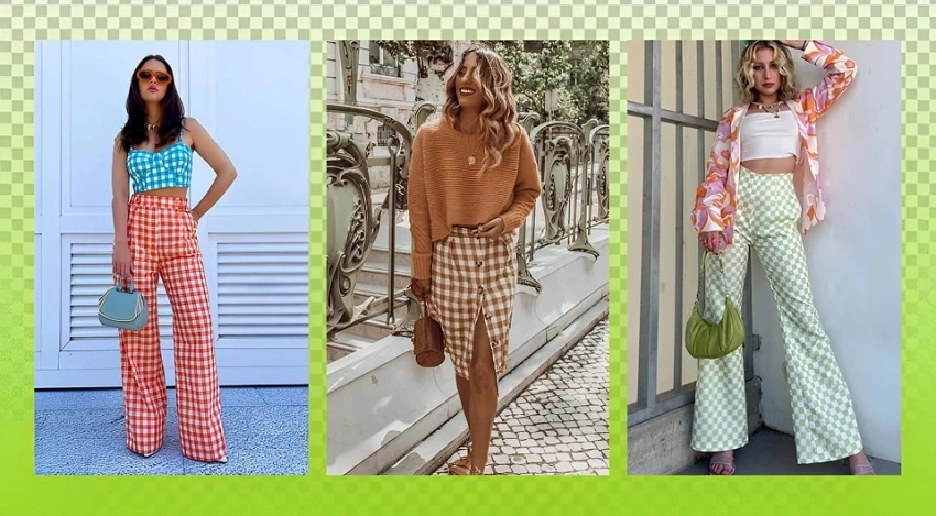 Не скучная классика: 7 свежих и ярких идей образов с клеткой в одежде