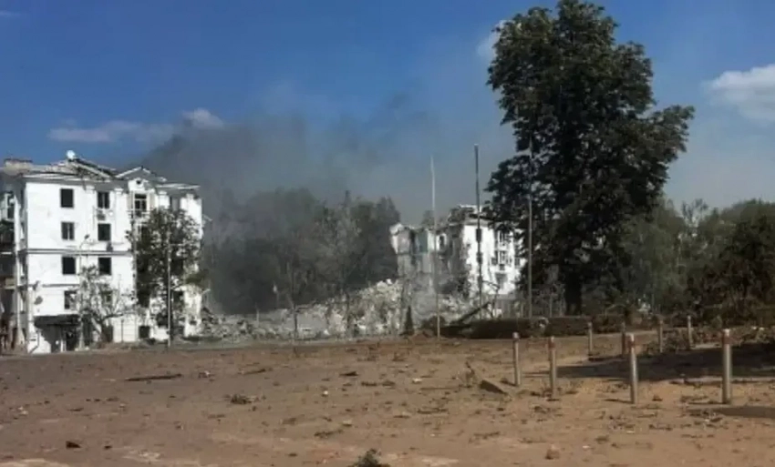 В Краматорске взорвался склад боеприпасов, оборудованный ВСУ в жилом доме