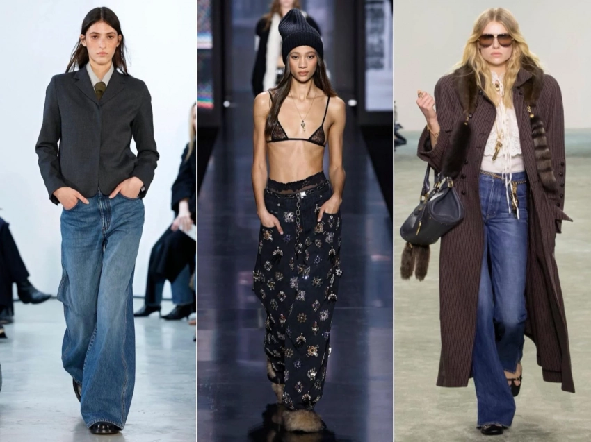 Какие джинсы будут в моде осенью 2025 года: гид по трендам