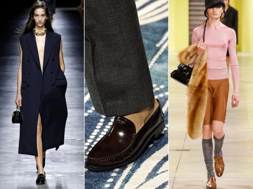 Подборка модных лоферов на осень 2025 года